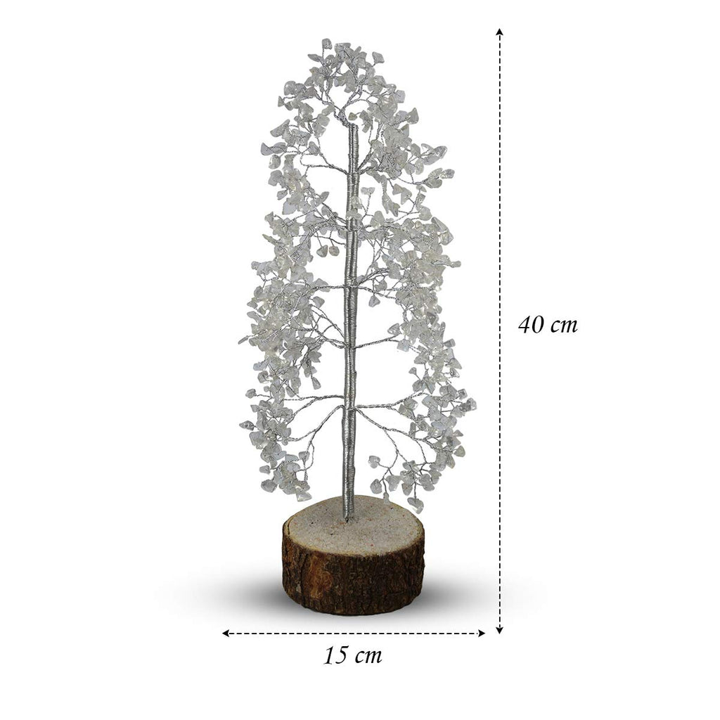 Reiki Crystal Products Clear Quartz Stone Tree 500 Beads Crystal Tree Stone Tree Showpiece