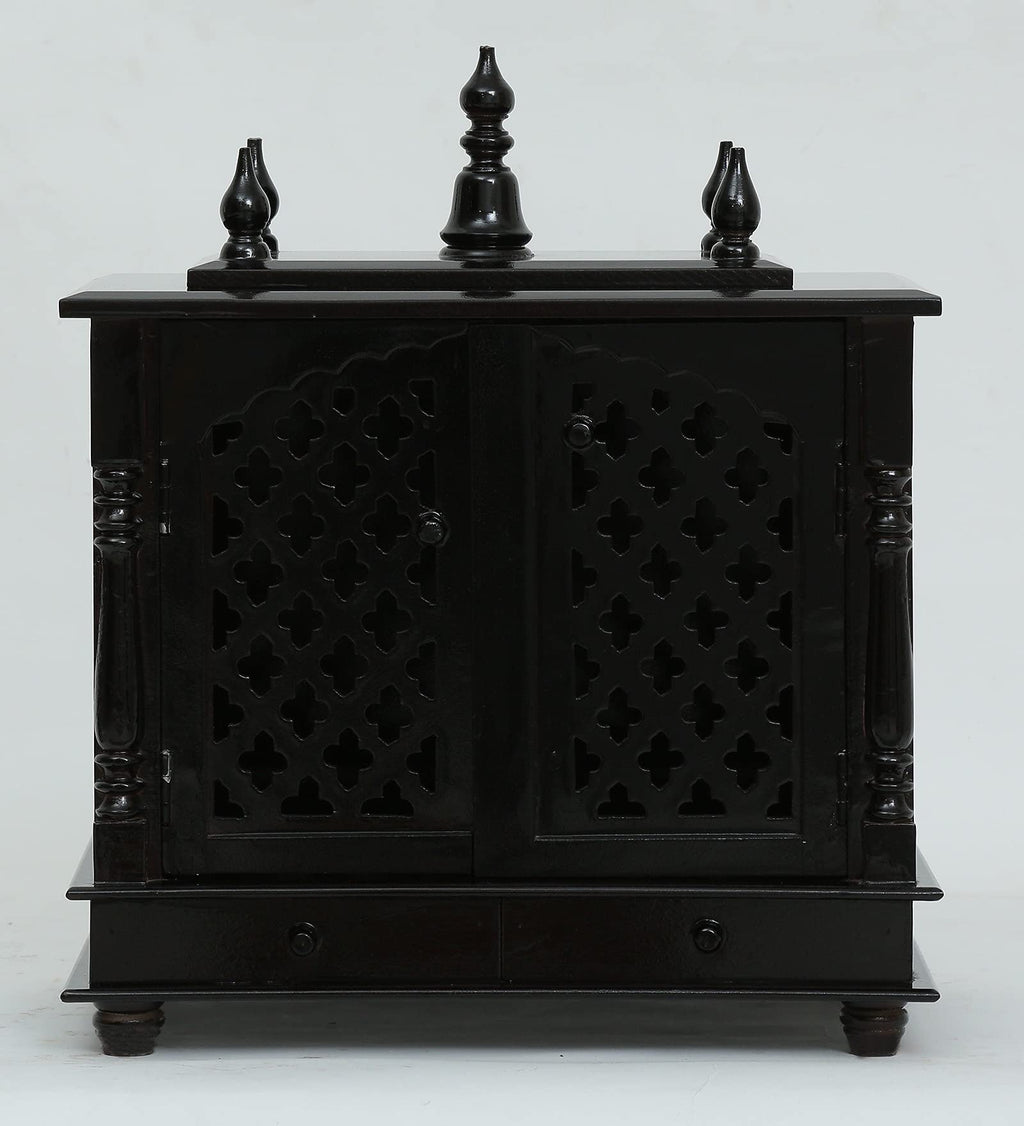 Jodhpur Handicrafts Wood MDF Home Temple (46 x 23 x 56 cm, Brown)