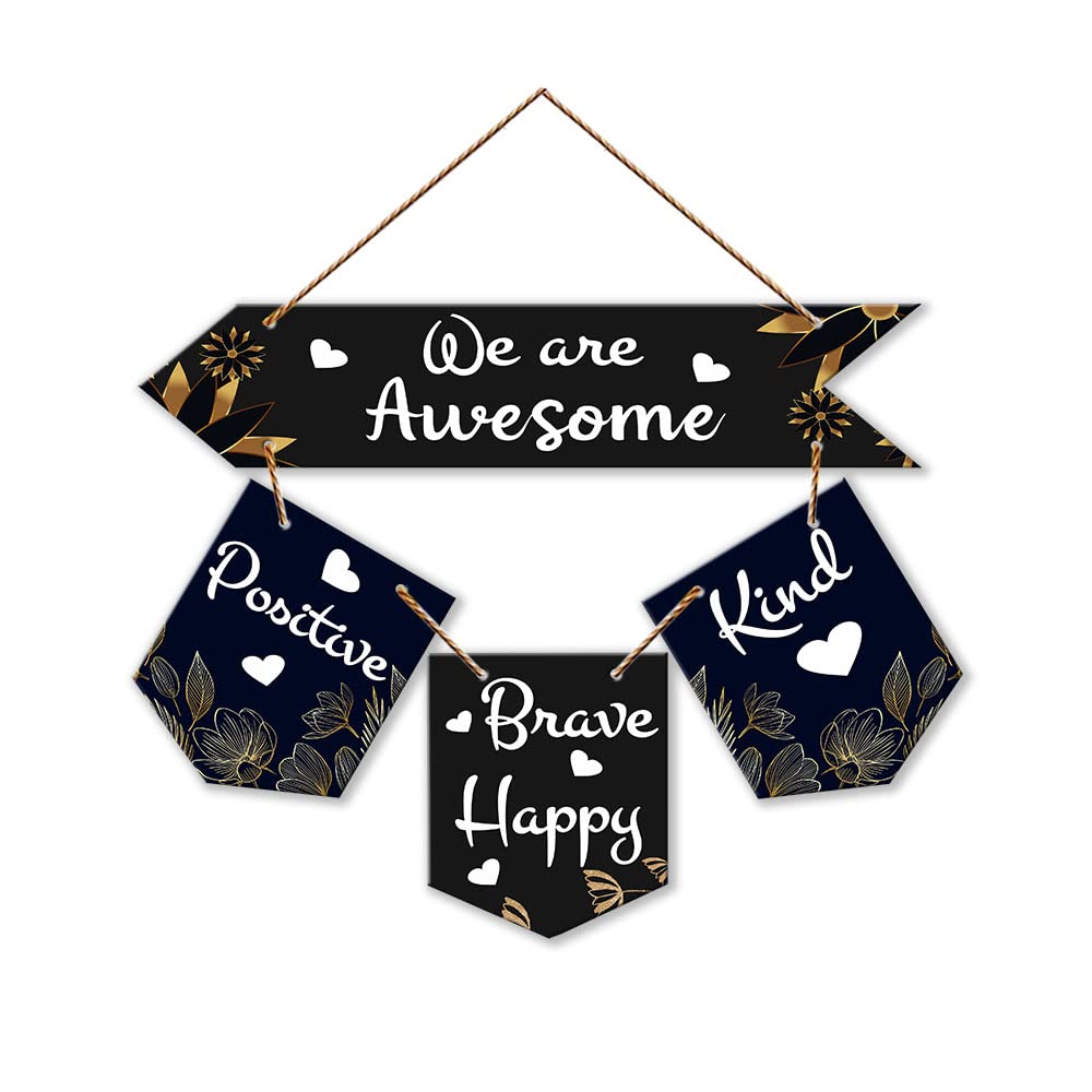 Artvibes Wall Hanging Home Decorative Wall Art for Living room | Bedroom | Gifts | Wall Hanger for Decoration | Modern Decor | Artwork | Wall Sculpture | Signs & PlaquesArt Print (WH_6421NR)