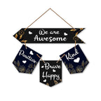 Artvibes Wall Hanging Home Decorative Wall Art for Living room | Bedroom | Gifts | Wall Hanger for Decoration | Modern Decor | Artwork | Wall Sculpture | Signs & PlaquesArt Print (WH_6421NR)