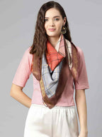 SILK LAND Women's Digital Printed Scarfs