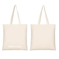 Riheesh Cotton Bags, Natural Cotton, Large Shopping Bags with Long Handles, Set of 2, Off-White Tote Bag for Women/Girls | Multipurpose Bags for School/Gym/Shopping