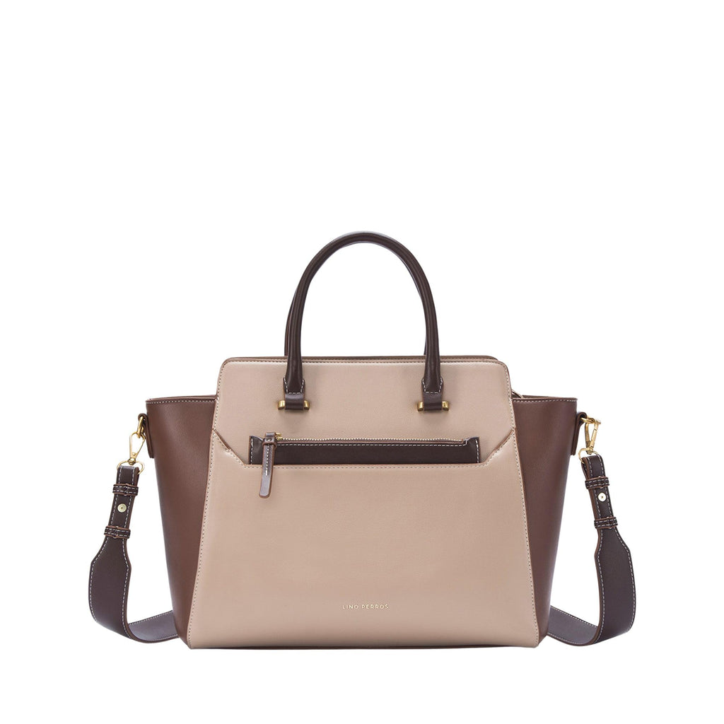 Lino Perros Monroe Opal Beige Tote Bag