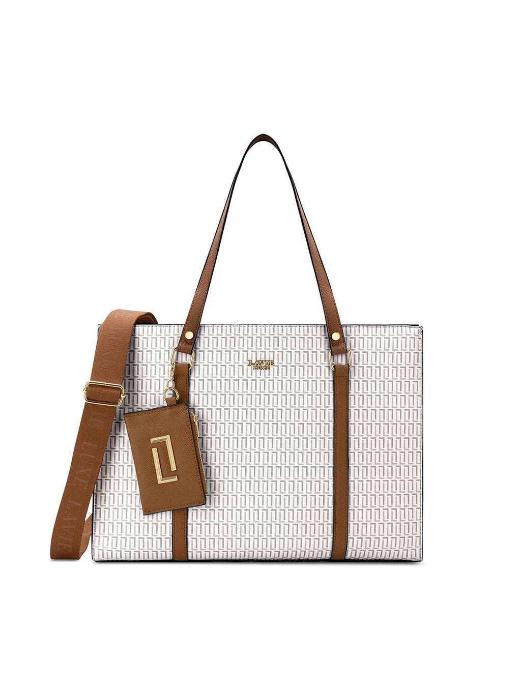 Lavie Luxe Women's Workbox Tote Bag | Tote Bag for Work | Ladies purse | Stylish Shoulder Bag | Gift for Women