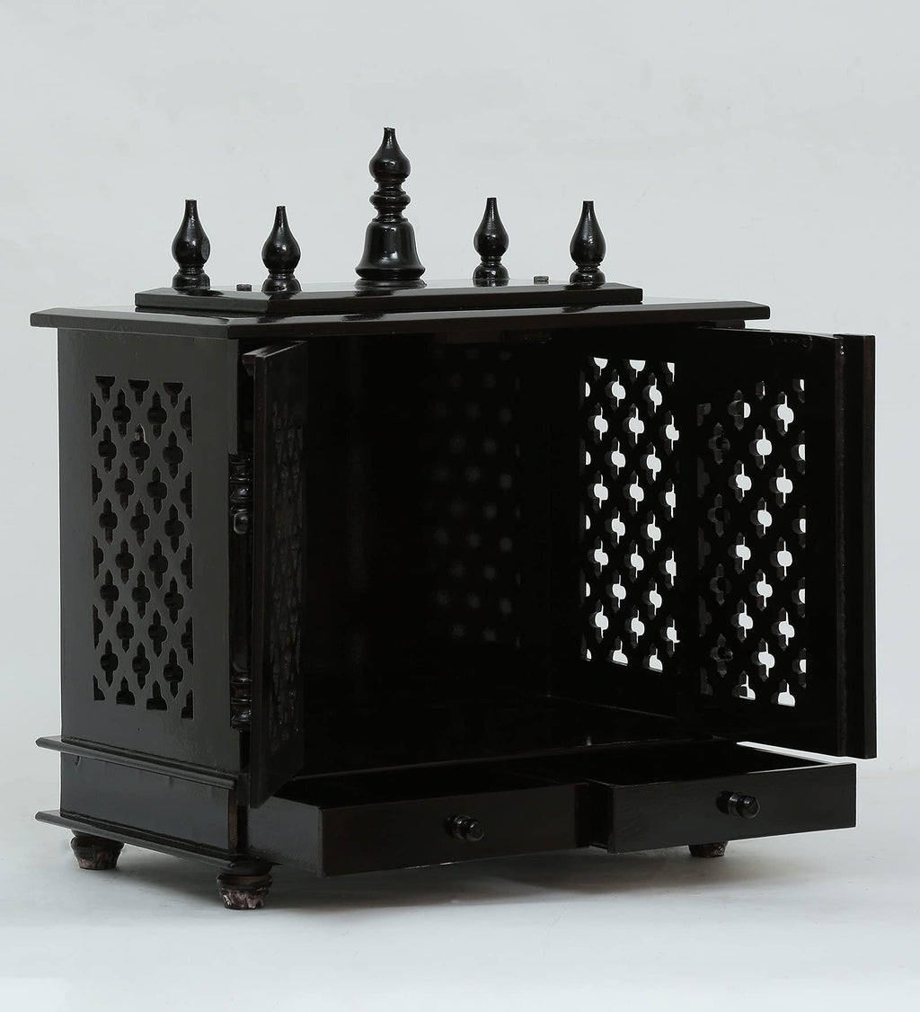 Jodhpur Handicrafts Wood MDF Home Temple (46 x 23 x 56 cm, Brown)