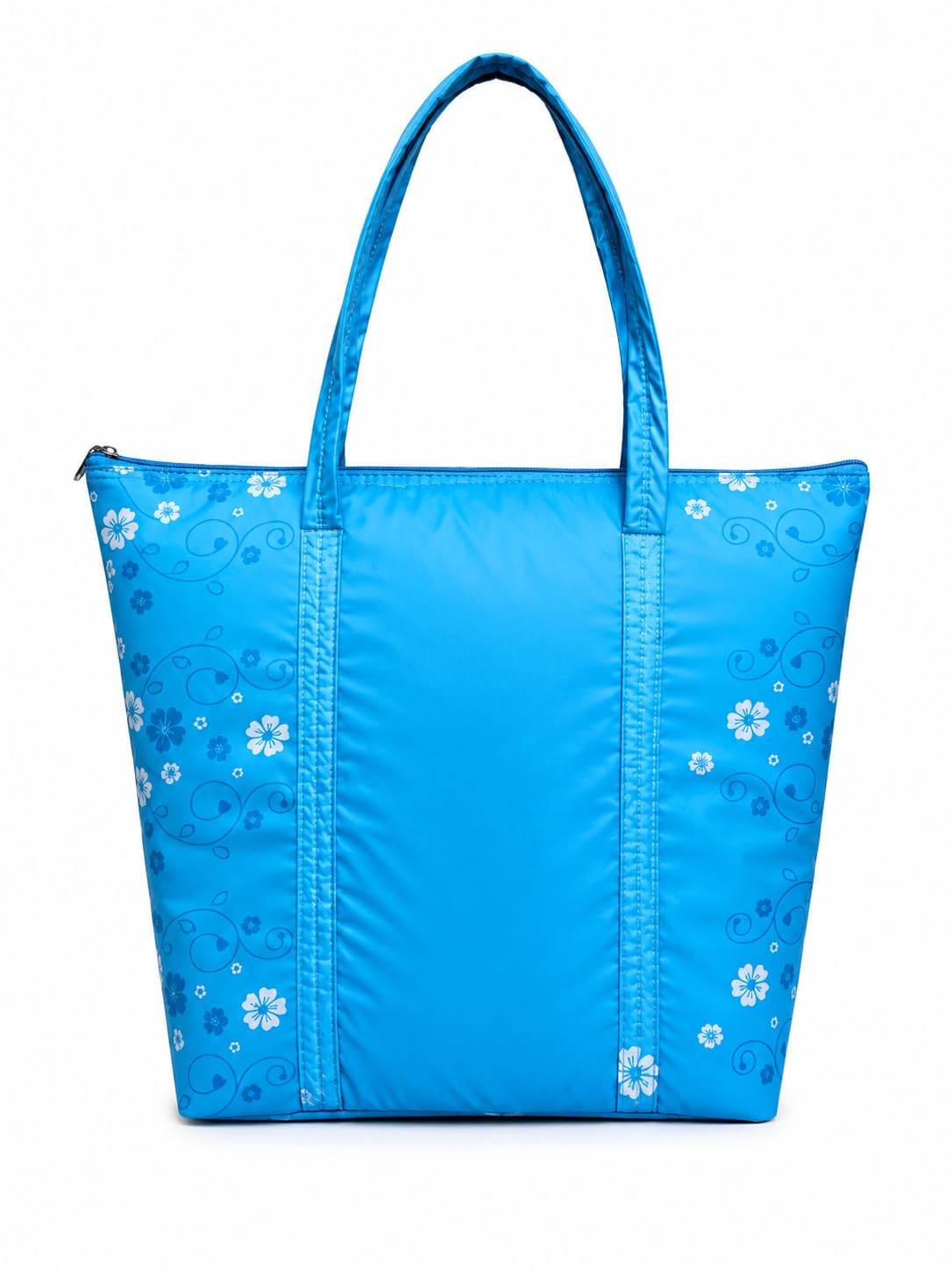 SIVIBAG Foldable Travel Tote Bag for Women | Waterproof Lightweight Large Capacity Shoulder Bag with Zippered Pocket | College Office Gym Shopping & Daily Use