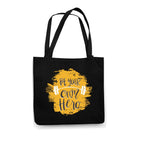 TheYaYaCafe Cotton Printed Tote Bag combo of 2|Multipurpose bags| Reusable Bags |Lightweight|Eco-friendly Grocery Bags