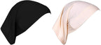 BISMAADH Premium Viscose Soft Fashion Hijab Head Wrap Scarf Chemo Cap Ready to Wear for Women