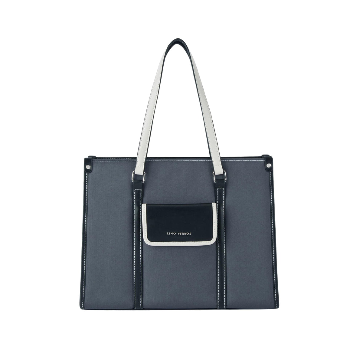 Lino Perros Monroe Joy Grey Tote Bag