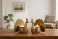 KridayKraft Designed with a Versatile Central Cavity, This Peacock Serves as a Stunning tealight Candle Holder, a mini Indoor Planter, a Unique Pen Stand, or a Sophisticated Vanity Organizer.