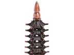The Spiritual Living Copper Finish Pagoda Metal Tower || Size - 5 Inch II Education Tower Feng Shui II Study Table Showpiece II Students II North - East II Good Luck II