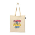 VVWV Have a Good Day Printed Reusable Tote Bags | 100% Organic Cotton Shopping/Grocery Bag | Multi-Purpose Bag | Sturdy Canvas Bag with 15kgs Capacity (13 x 15.7 Inch)