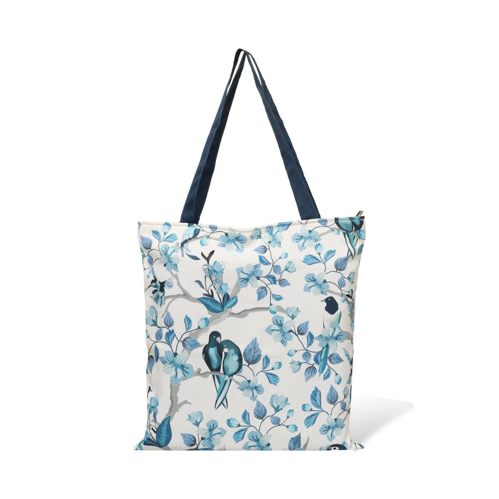 The Purple Tree Printed Canvas Tote - 1 Pc, Stylish Bags For Women