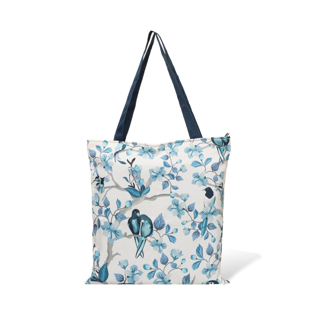 The Purple Tree Printed Canvas Tote - 1 Pc, Stylish Bags For Women