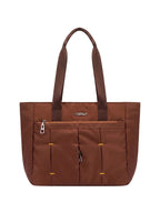 CELEBRINO Spacious Tote Handbag for Women | Nylon Hand Bags with Multiple Zip Compartments | Waterproof Large Shoulder Bag for Office, College, Travel & Shopping | Multi Pocket Zipper Handbags