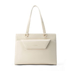 Lino Perros Monroe Sophisticated Beige Tote Bag