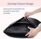Travel Neck Pillow Set with Eye Mask, Navy Blue, Velvet, U-Shape, Memory Foam Fill, Button Closure, for Adults with Button Closure (Navy Blue)
