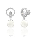 925 Sterling Silver Pearl Earrings for Women | Freshwater Pearl Stud Earrings | Hypoallergenic Rhodium Plated Anti-Tarnish Lightweight Daily Wear Jewellery | Gift for Wife, Girlfriend, Mother, Sister | Birthday, Anniversary, Rakhi