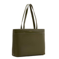 Miraggio Meadow 15 Inch Laptop Tote Bag | Office Tote Bag For Women | Big Totes For Work & Travel With Functional Pockets (Green)