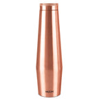 MILTON Copper Crown 1100 Bottle, 950 ml,100% Pure Copper, BPA Free Water Bottle, Leak Proof, Office Bottle, Boosts Immunity, Supports Digestive & Liver Health, Ayurveda Inspired