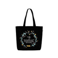 Eco Right Large Canvas Tote Bag for Women, Tote Handbags for Women with Zipper & Inner Pocket for College, Shopping, Office