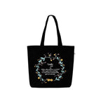 Eco Right Large Canvas Tote Bag for Women, Tote Handbags for Women with Zipper & Inner Pocket for College, Shopping, Office