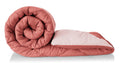 A Brand New - Umi Summer Razzai All Season 220 GSM Ac Comforter Ultra Super Soft Fluffy Comforter (90 X 60 Inches/228Cm X 152Cm) - Single Bed Comforter| Orange| Lightweight| Microfibre Kafalo