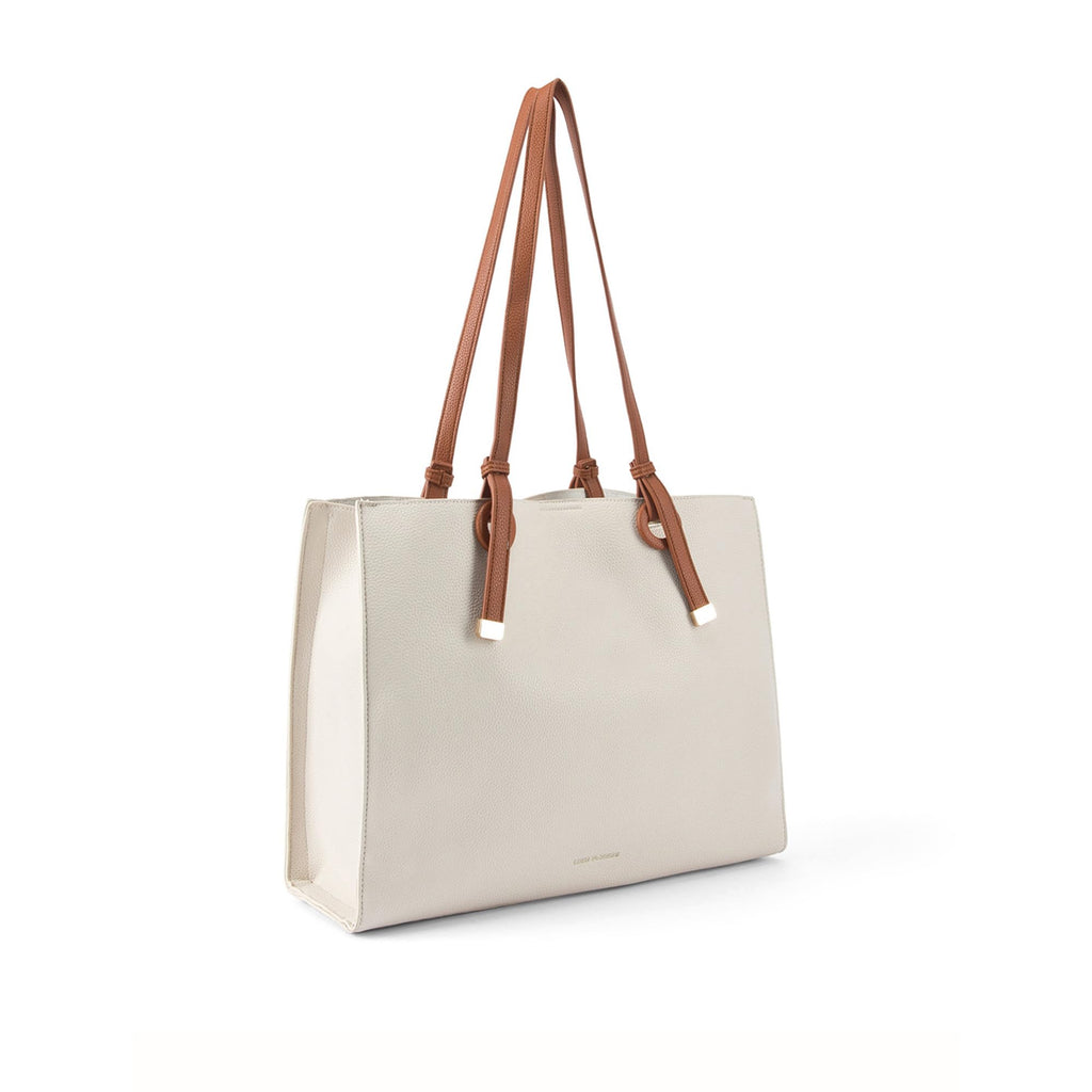 Lino Perros Monroe Hope Off-White Tote Bag