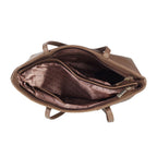 Mochi Womens Synthetic Brown Tote Bag (One Size)