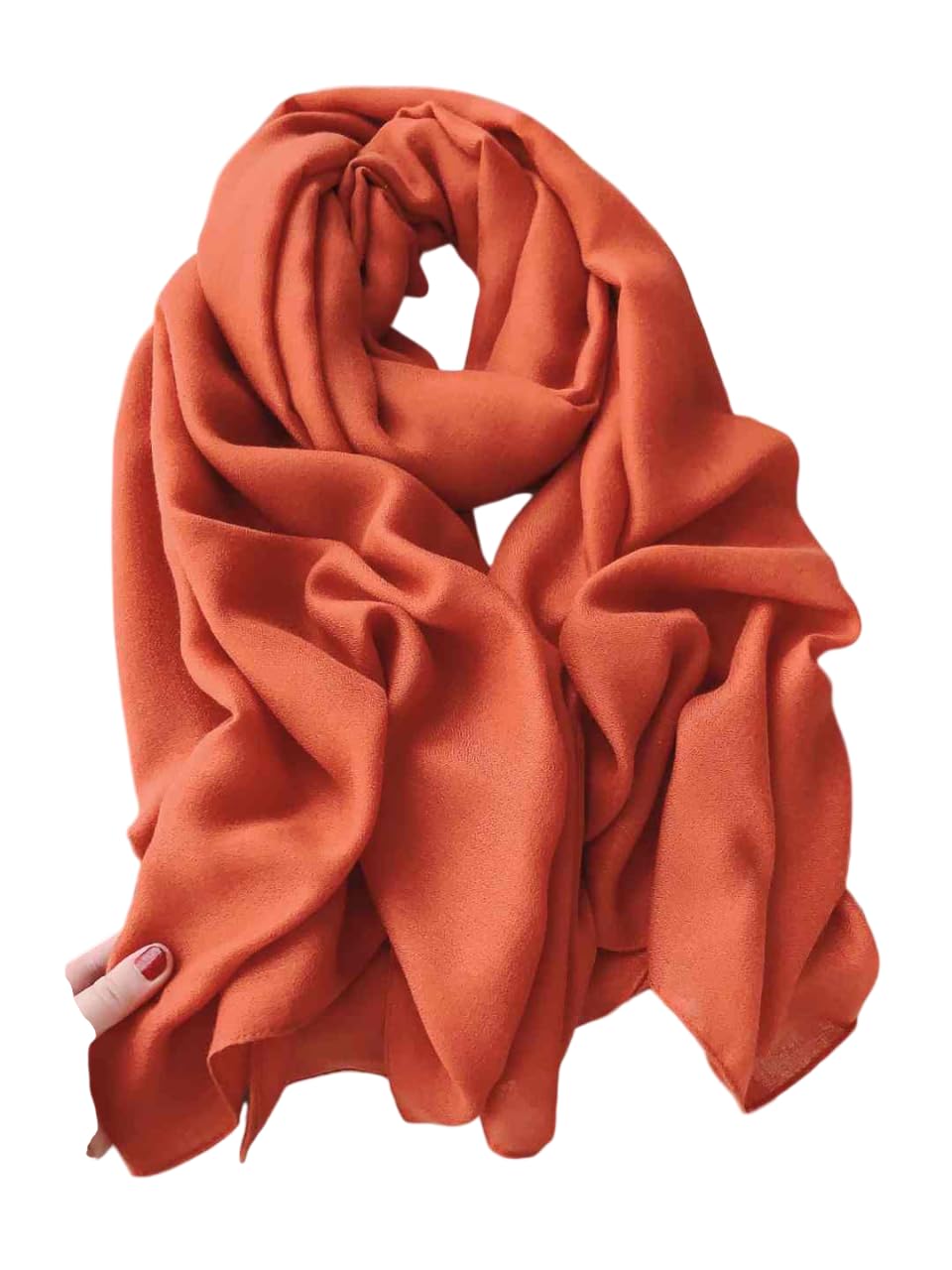 CrossKulture Viscose Scarf for Women | Lightweight & Long | Stole for Women - Stylish Design | Head Scarf for Women & Girls | All Season Accessory
