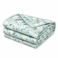 Reversible Cotton Dohar for Single Bed | 3 Layer Soft Lightweight AC Blanket | Breathable All Season Blanket for Adults & Kids | Housewarming & Festival Gift (60 x 90 Inch) - Design 5 (Pack of 1) Kafalo
