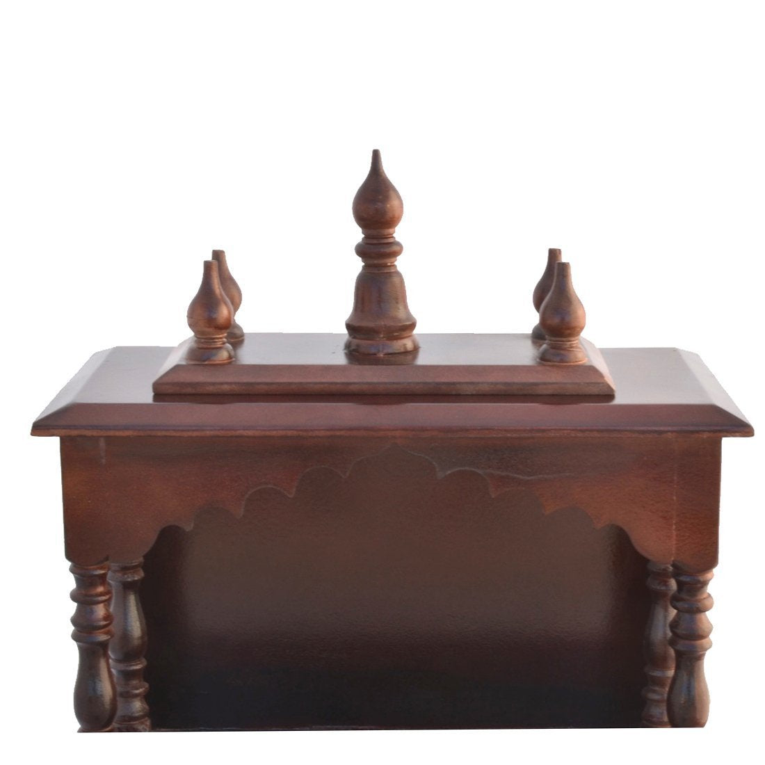 Kamdhenu art and craft Wooden Temple/Home Temple/Pooja Mandir/Pooja Mandap/Temple