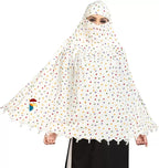 KEMZA Rayon Cotton Printed Long Scarf Cumming Mask For Women And Girls (Multicolor Hearts)