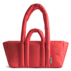 DailyObjects Red Puft Baguette Bag