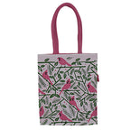 Sangeetha Bag Tote Bag | Canvas Cotton | Reusable Shoulder Bag for Shopping, Office and Daily Use (Pink)