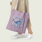 The Purple Tree Beach Dreams Tote Bags With Ocean Theme For Women - 1 Pc, Woman Tote Bag, Eco Friendly Tote Bag, Underwater Wonder Tote Bag, Gifts For Women, Eco-Friendly Tote, Purple