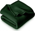 Purav Light Singal Bed Fleece Blanket Soft, Lightweight,Woolen, Winter & Traveling Blanket Ideal AC & All-Season Blanket Polar Fleece-60 X 90''-2 Pc, Green Kafalo