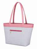 OPULLENT Large Capacity Tote Bag For Women (Pink)