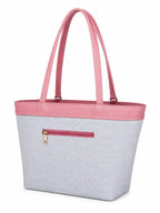 OPULLENT Large Capacity Tote Bag For Women (Pink)