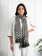 RAI SAHAB Fancy Scarf Lightweight & Comfortable for All Seasons(ST-66SQR10)