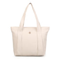 LA GLARE Women Tote Bag with Zipper, Double Compartment for Smart Storage | Handbag for Office use, travel, college, work