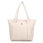 LA GLARE Women Tote Bag with Zipper, Double Compartment for Smart Storage | Handbag for Office use, travel, college, work