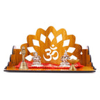 Sehaz Artworks Pooja Mandir for Home Big Size | Puja Mandir for Home Wall Mounted | Wooden Temple | Pooja Stand