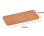 ALEAF Pure 99.9% Copper Plate for Making 15 Liter Structured Water (3.5 X 12 inches - 0.5mm) Copper sheet with round corners
