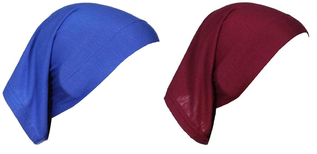 BISMAADH Premium Viscose Soft Fashion Hijab Head Wrap Scarf Chemo Cap Ready to Wear for Women