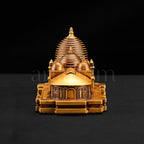 Artarium Premium Resin Made Goddess Kamkhya Temple Shaktipeeth Maa Kamakhya Devi Guwahati Handcrafted Traditional Mandir Model for Pooja Home Decor Gifting (6 Inch)