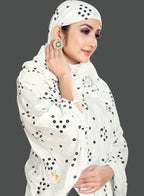 KEMZA Rayon Cotton Printed Long Scarf Cumming Mask For Women And Girls (Dimonds)