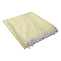 Anaaya Creations Bhagalpuri Silky Soft Chadar (Lemon/Light Green) Kafalo