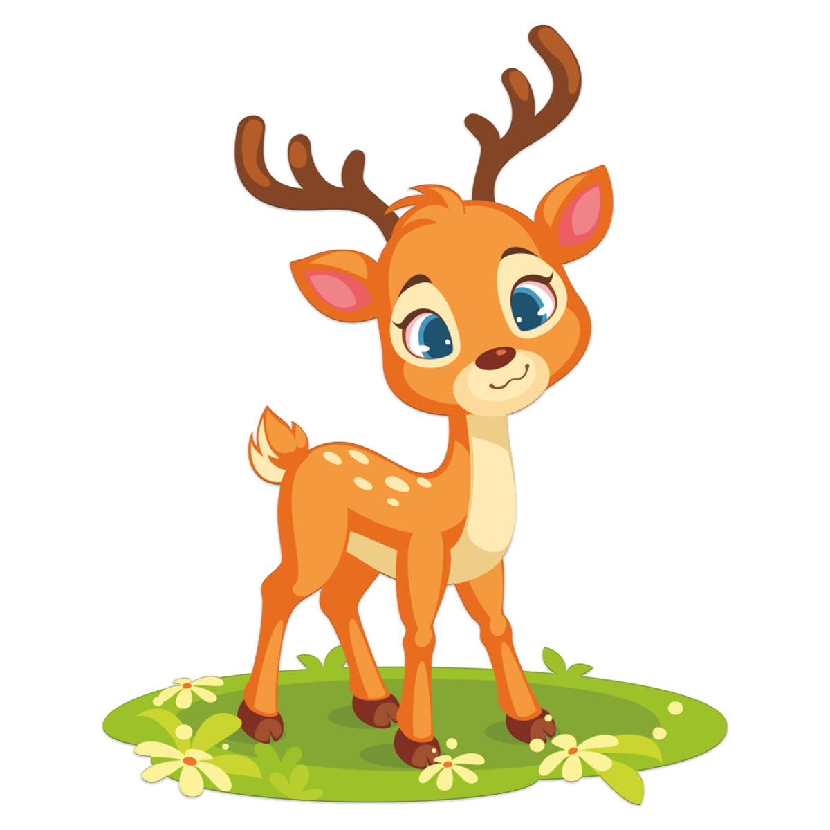 Artvibes Fridge Magnet Beautiful Deer Decorative Magnet for Refrigerator|Almirah|Washing Machine(RM_7017)