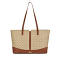 Lavie Women's Mono Freya Monogram Print Tote Bag for Women | Tote Bag for Work | Ladies purse | Stylish Shoulder Bag | Gift for Women